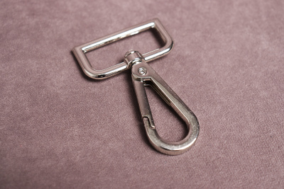 Карабин 38*55мм для сумок Никель - изображение