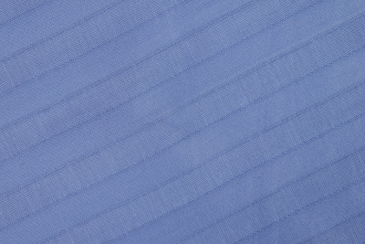 Страйп-сатин 140гр/м.кв.240 Мелкая полоска Голубой 1*1 - изображение