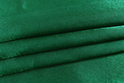 Креп-сатин однотонный Зеленый - изображение