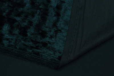 Велюр лёд Изумрудный - изображение