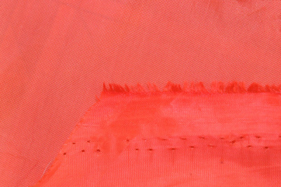 Подкладочная однотонная таффета Оранжевый - изображение