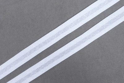 Косая бейка 15мм х/б Белый - изображение