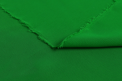Шифон-креп Зеленый - изображение
