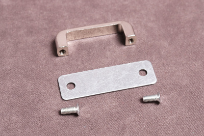 Ручкодержатель для сумок 32мм Никель - изображение