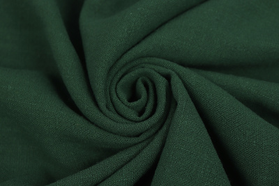 Лен-вискоза Зеленый - изображение