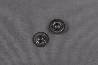 Кнопки пробивные Альфа 15мм Пластик Серо- зеленый - изображение