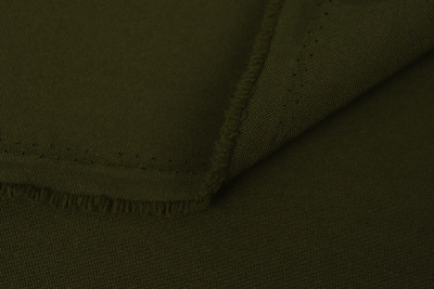 Кашкорсе гл/кр 3х-нитка Penye 420 гр/м.кв. Т.хаки - изображение