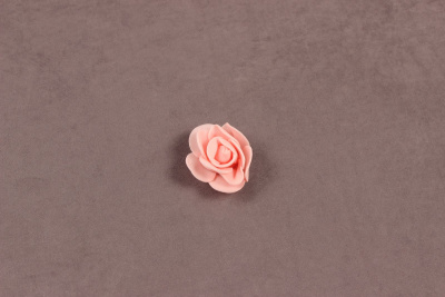 Роза 35мм из фоамирана Персиковый - изображение