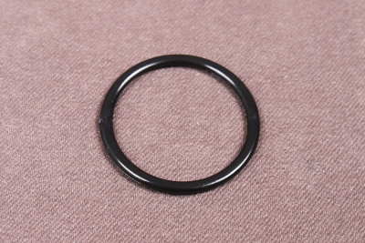 Кольцо 20мм пластик Черный - изображение