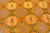 Шелк-жаккард монгольский круги в квадратах Желтый