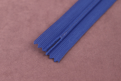 Молния потайная 50см нейлон KBB  Синий 340 - изображение
