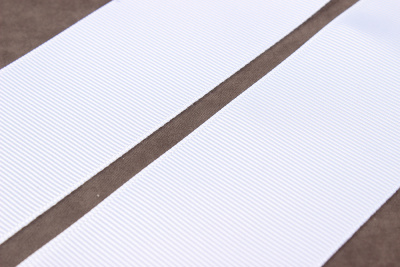 Репсовая лента 50мм Белый - изображение