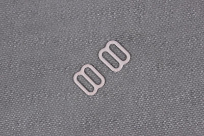 Регулятор бретелей 10мм металл Arta-F Серебристый пион - изображение