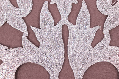 Термоаппликация Орнамент Серебро 4510 - изображение