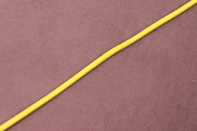 Резинка шляпная 3мм Желтый 110 - изображение