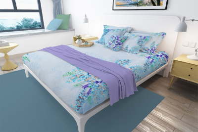 Бязь набивная 150 Премиум Очарование - изображение