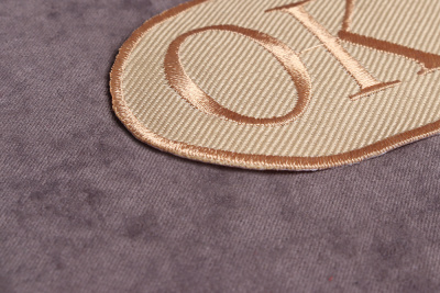 Термоаппликация 50*75мм ОК Бежевый - изображение