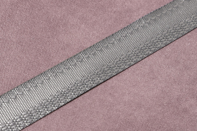 Тесьма брючная 15мм Серый КЛ - изображение