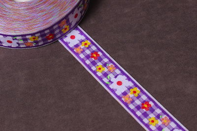 Тесьма 20мм жаккардовая Ассорти - изображение