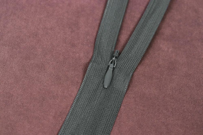 Молния потайная 50см нейлон KBB Т.Серый 311 - изображение