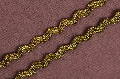 Вьюнок 3мм на катушке Золото - изображение