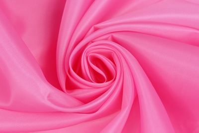 Подкладочная однотонная таффета Розовый 1049 - изображение