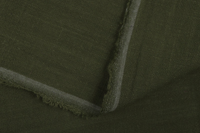 Лен-вискоза Т.хаки - изображение