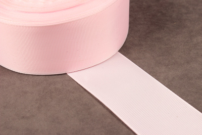 Репсовая лента 40мм Св.розовый - изображение
