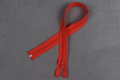 Молния разъёмная 55см Т5 спираль Gamma Красный 159 - изображение