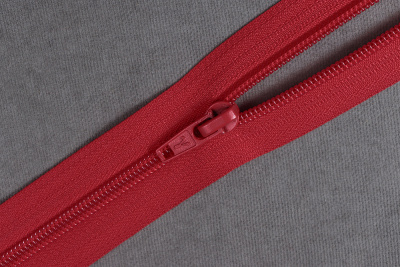 Молния разъемная 75см Т5 спираль Gamma Красный 145 - изображение