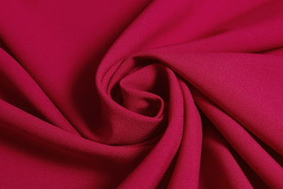 Габардин однотонный Т.фуксия - изображение