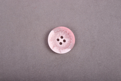 Пуговица 21мм 4х прок.СВ Р9-38 Т.Розовый/Розовый - изображение