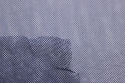 Фатин средней жесткости металлик Т.синий - изображение