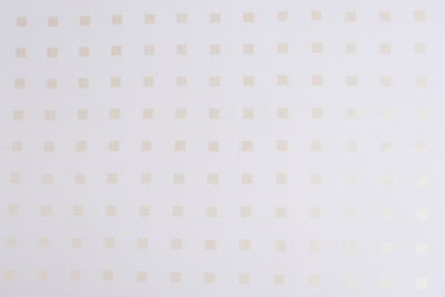 Тик набивной 220 Квадратики на белом Тик набивной 220 Квадратики на белом - изображение