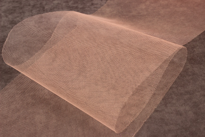 Лента 150мм фатиновая Персик - изображение