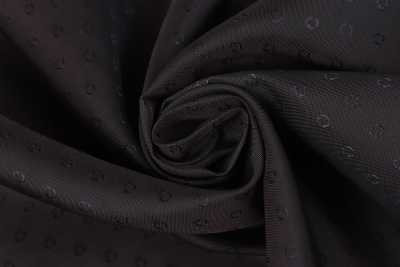 Подклад вискоза-жаккард Серо-коричневый - изображение