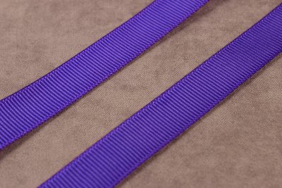 Репсовая лента 15мм Т.фиолетовый 524 - изображение
