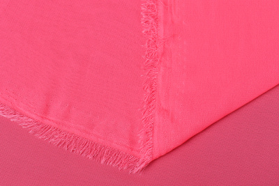 Шифон однотонный Розовый - изображение