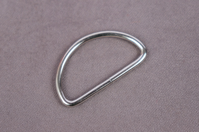 Полукольцо  25мм разъемное Никель - изображение