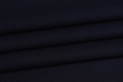 Ткань костюмная Лицей 240 Т.синий - изображение