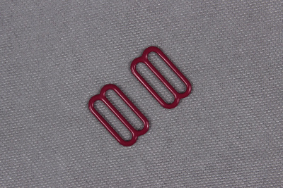 Регулятор для бретелей 18мм металл Т.Красный - изображение