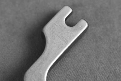 Лапка - рубильник 3,2мм к ПШМ  металл Никель №2 - изображение