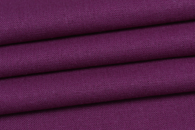 Лен стрейч 2125 Фиолетовый 3 - изображение