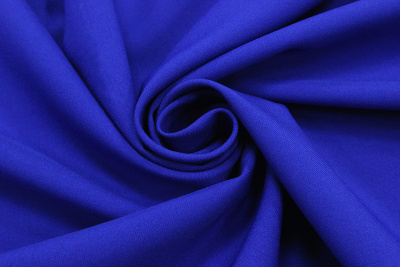 Габардин однотонный Синий - изображение