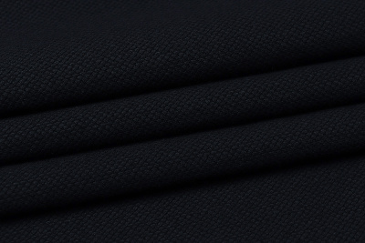 Футер 2-нитка 290гр/м.кв. Пике Черный - изображение