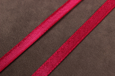 Лента атласная 6мм Фуксия 065 - изображение