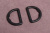 Полукольцо 25мм Черный Полукольцо 25мм Черный