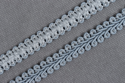 Тесьма 12мм Шанель Св.Серебро - изображение