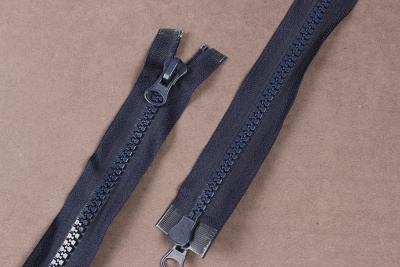 Молния 85см разъёмная трактор 2 бегунка Т5 Т.синий - изображение