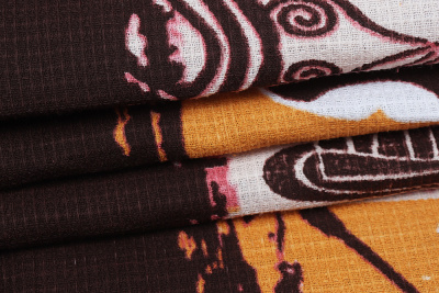 Полотно вафельное Кофе - изображение